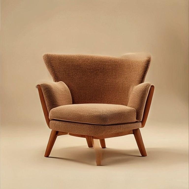 Aravalli Premium Armchair — Walnut Brown