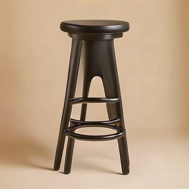 Loft Bar Stool — Charcoal, 65 cm