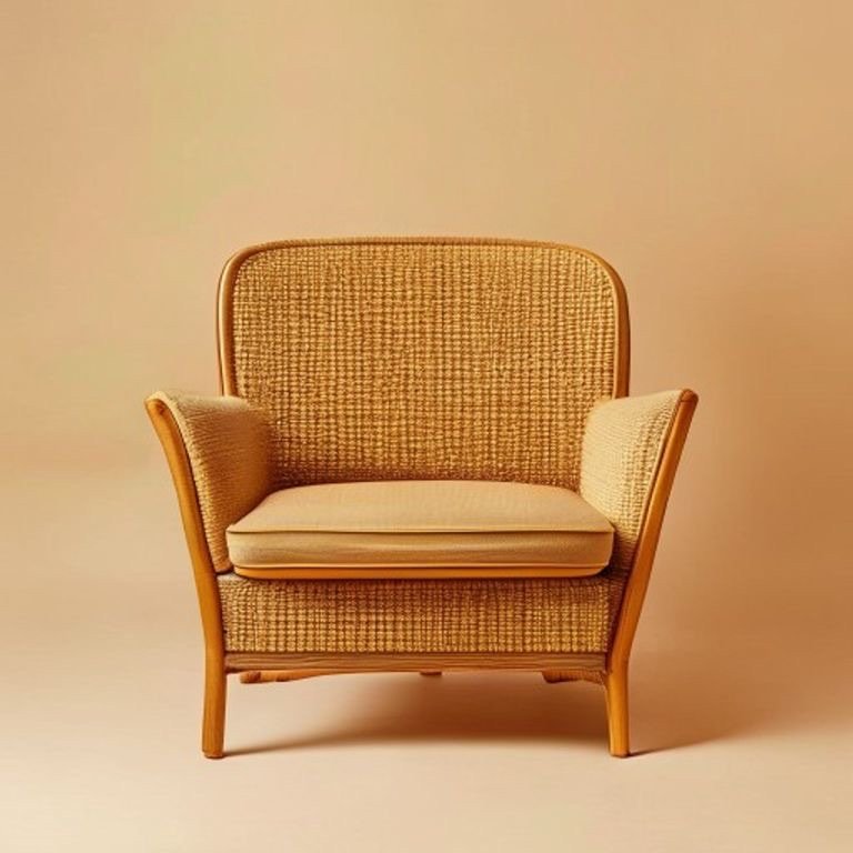 Zephyr Cane-Weave Armchair — Honey